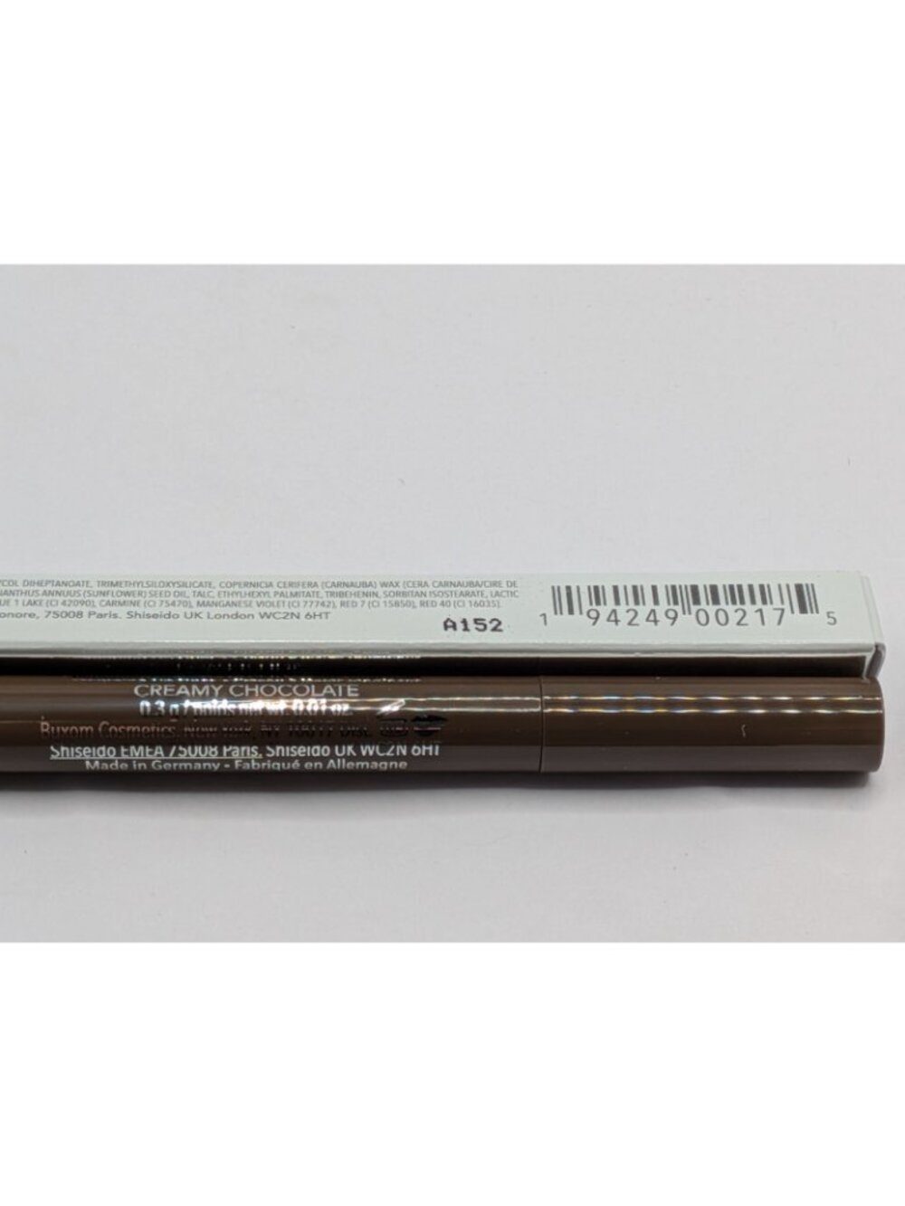 Buxom Power Line Plumping Lip Liner Creamy Chocolate (Dark Nude) Full Size New - Picture 3 of 3